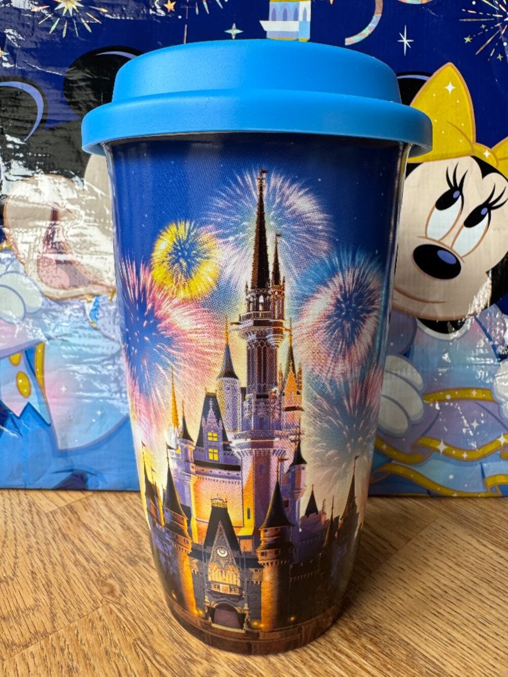 Walt Disney World Travel Coffee Mug Castle Fireworks